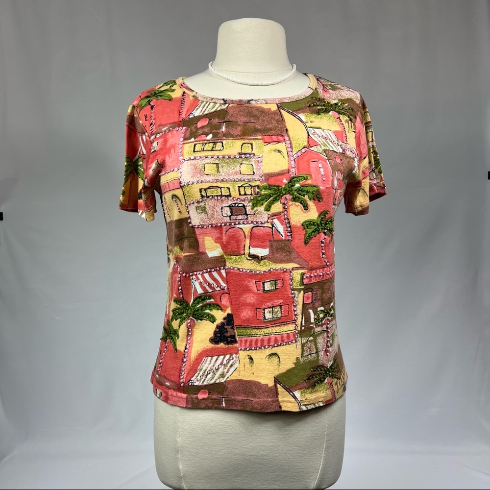 Women’s Take Two Clothing Co. 100% Cotton blouse.